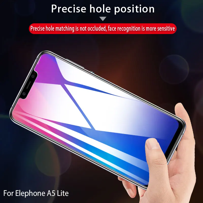 Закаленное стекло для Elephone A5 Lite Защитная пленка экрана 6 18 дюймов стеклянная