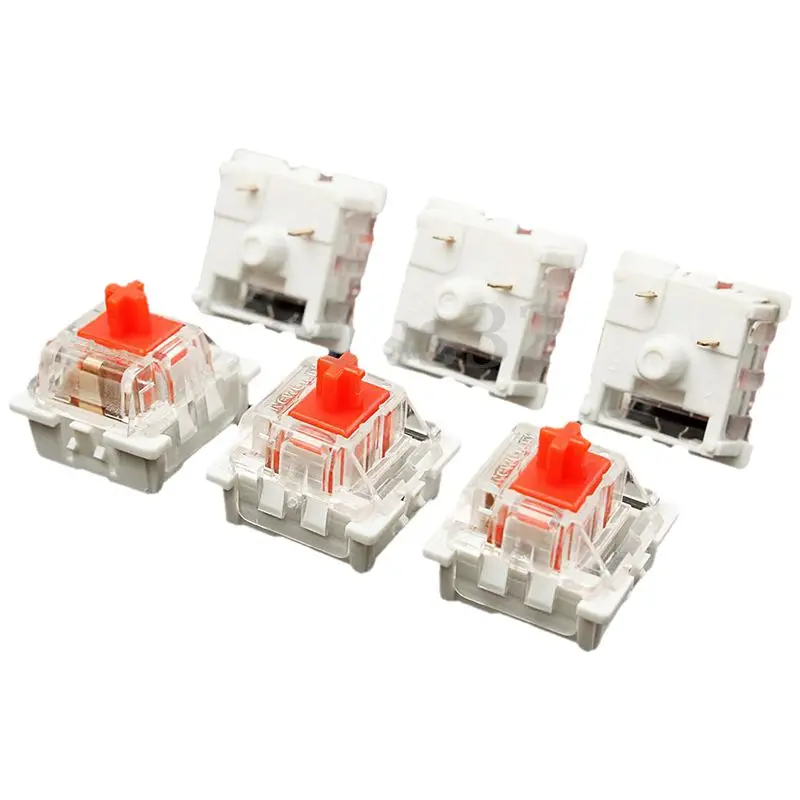 10 шт. пластик для вишневого Красного 3 Pin MX RGB механический переключатель замена
