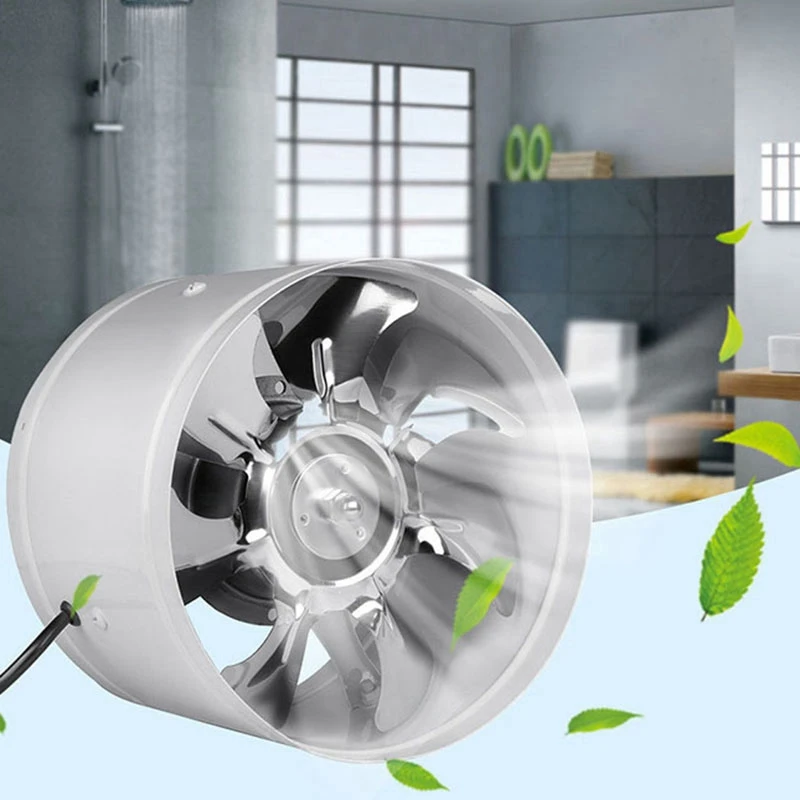 Встроенный воздуховод вентилятор Booster вытяжной с воздушным охлаждением