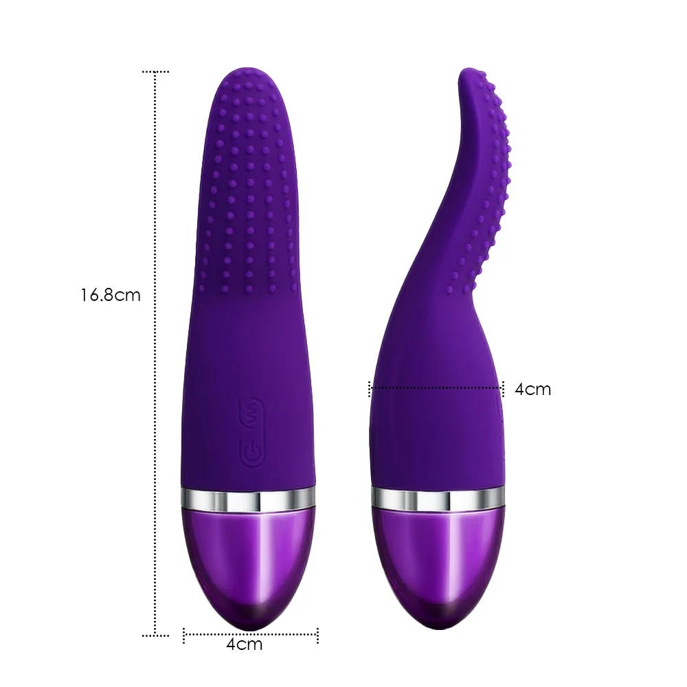 Язык вибратор для женщин USB перезаряжаемый вибрационный тихий Стимулятор