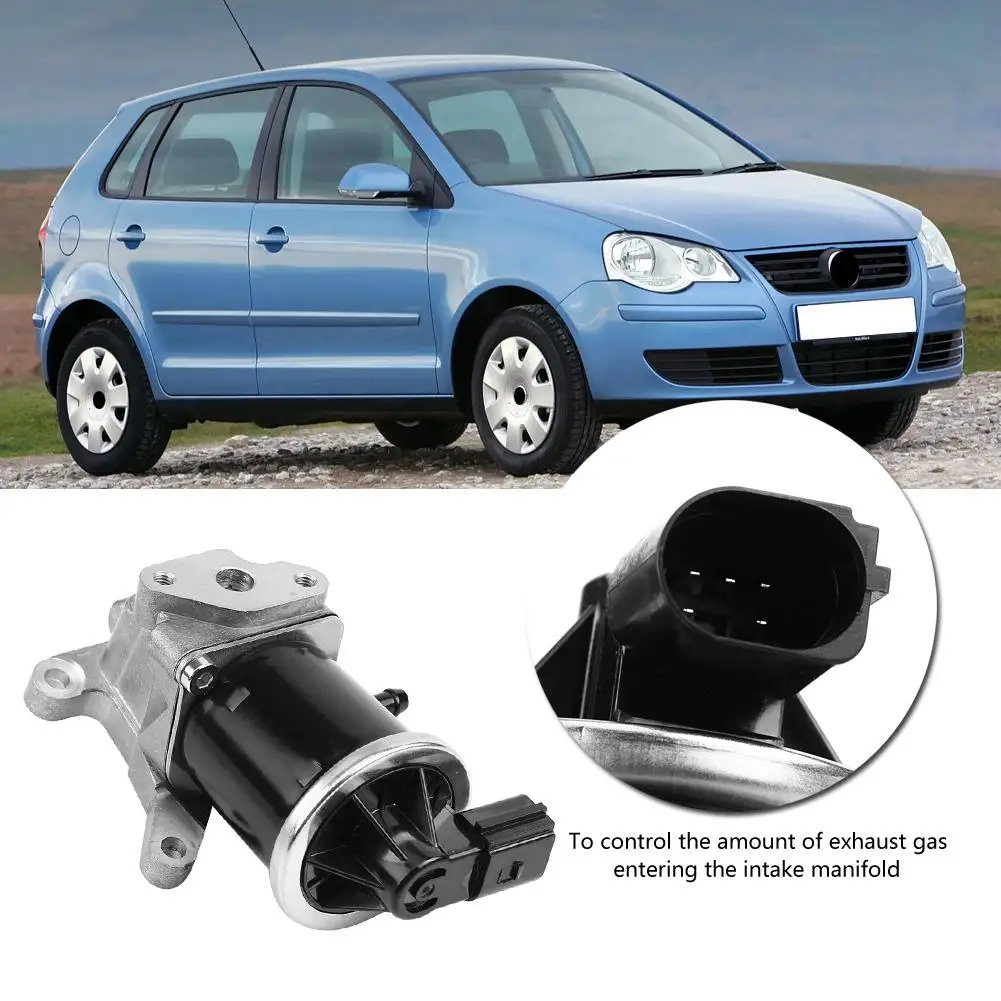 Клапан рециркуляции выхлопных газов EGR для VW Polo Lupo Seat Arosa Ibiza 1 0 030131503F нержавеющая