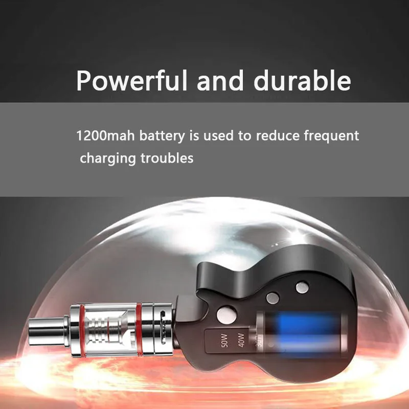 30 50W Vape Kit с 1050mAh батареей и 0.5ohm испаритель все в одном электронная сигарета