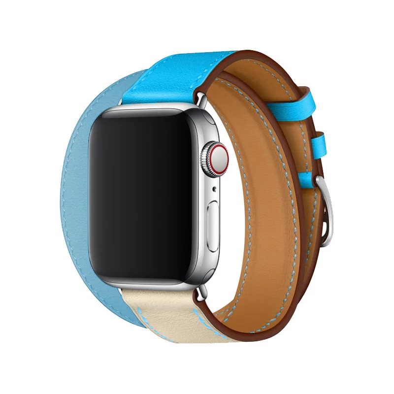 Ремешок для часов Apple Watch Series 4 двойной браслет 1 2 3 iWatch Herm 40 мм 44 мм|Ремешки часов| |