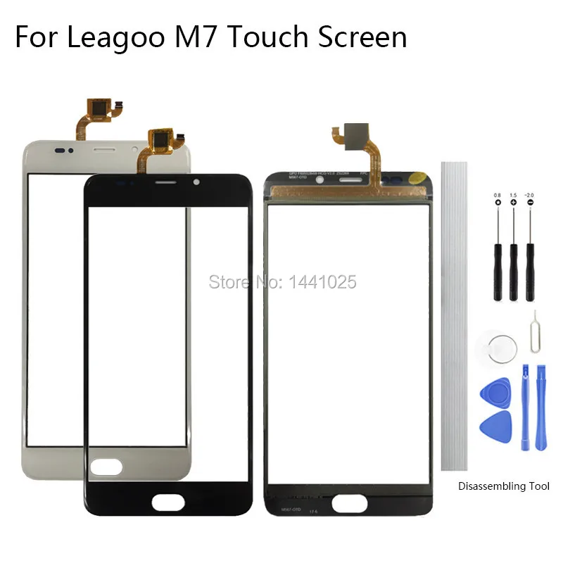 5 дюймов для leagoo M7 сенсорный экран дигитайзер стекло оригинальные запасные части