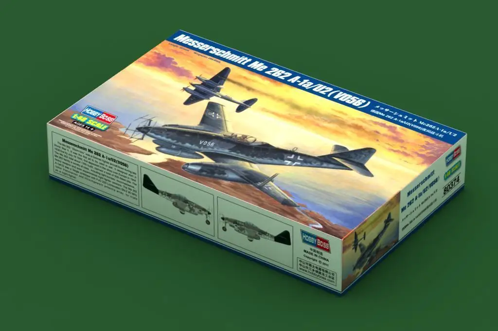 Hobbyboss 1/48 80374 Messerschmitt Me262A-1a/U2(V0 56) | Игрушки и хобби