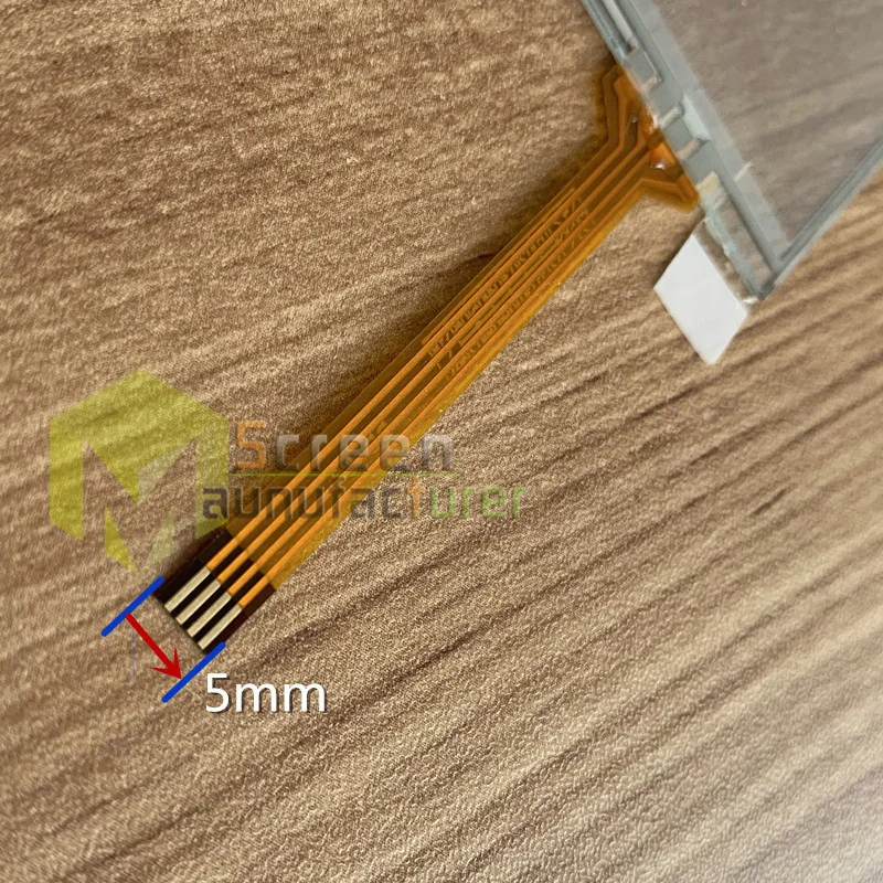 4 3 дюймов резистивный сенсорный экран 105*67 мм pin код для HSD043I9W1 A00 A01 / AT043TN24 Стекло