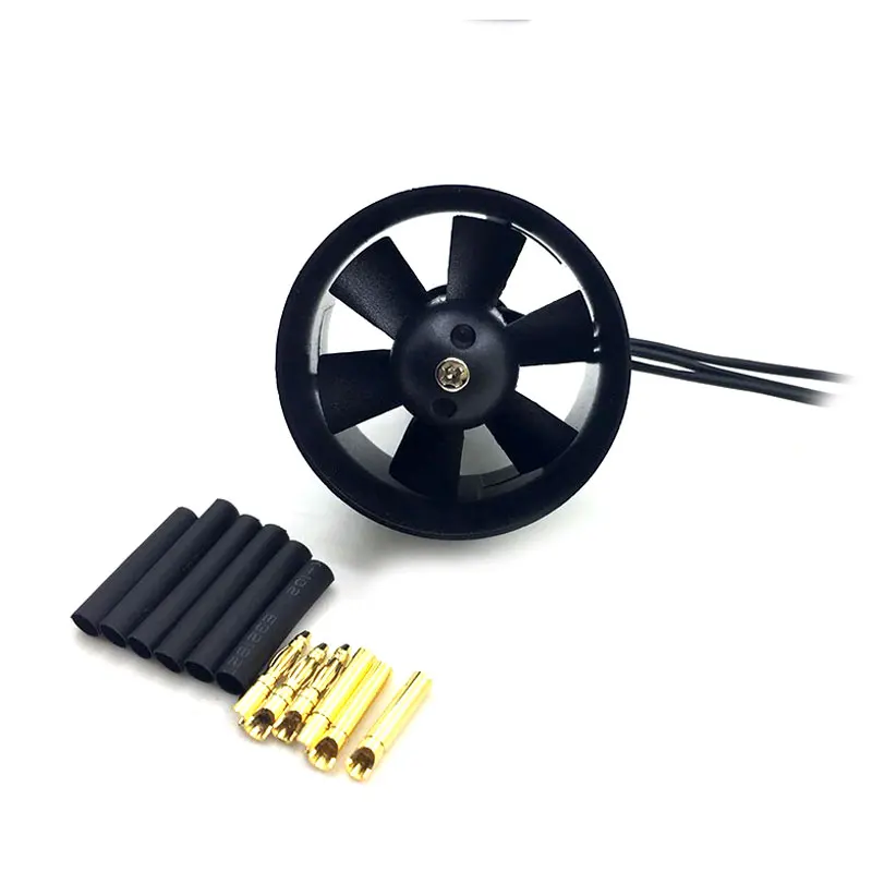 QX Motor 30 мм 6 лопастей воздуховод EDF QF1611 5000KV бесщеточный двигатель для DIY RC самолетов