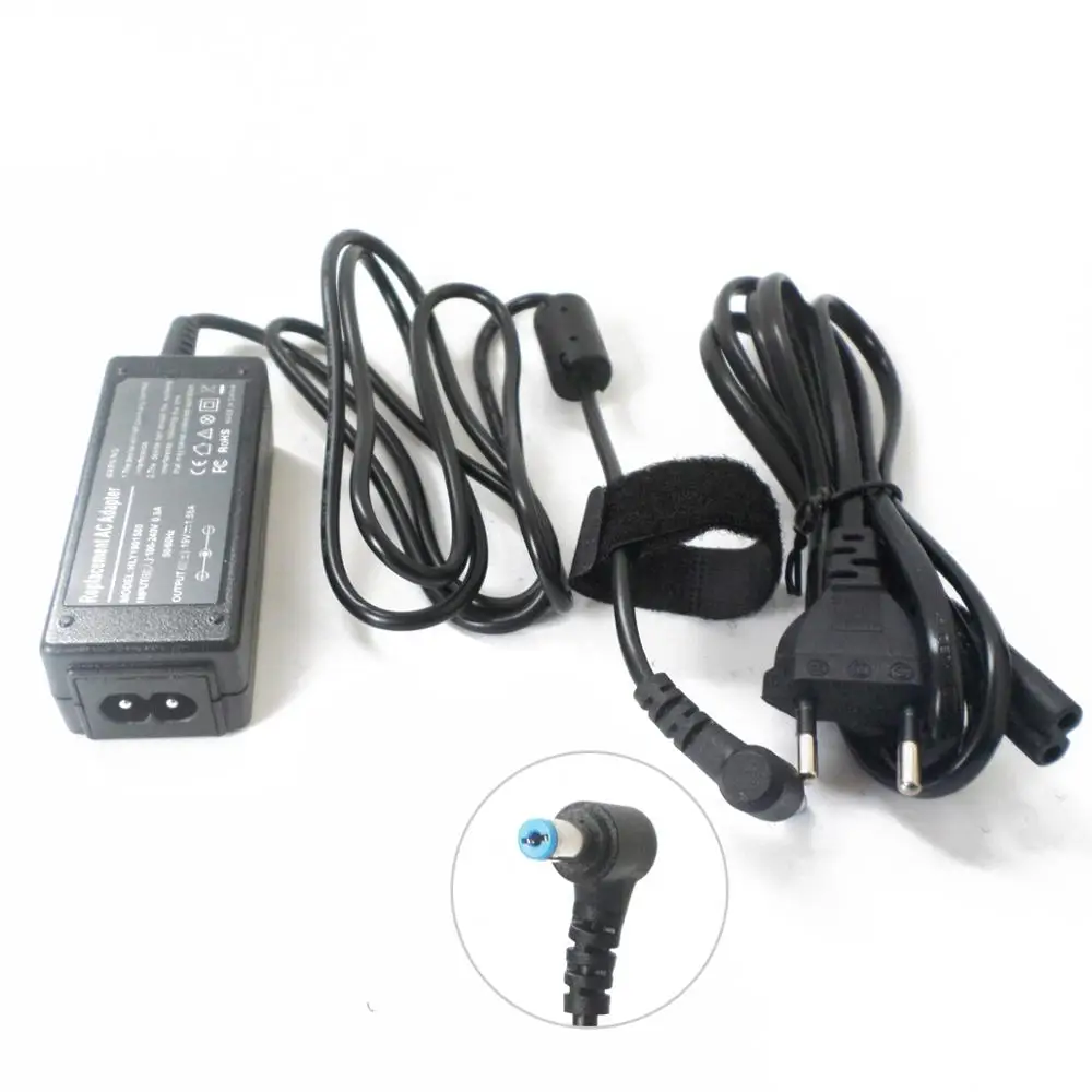 Новый адаптер переменного тока для Acer Aspire One A110 A150 D150 D250 ZG5 KAV10 KAV60 AOA 10 1 &quot100 ~ 240 В 50 60
