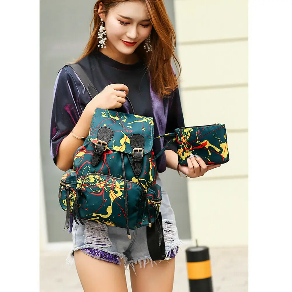 Модный Универсальный рюкзак для мужчин и женщин водонепроницаемый нейлоновый