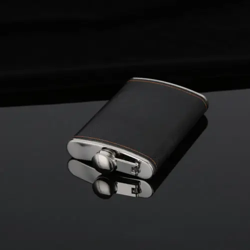 Бесплатная доставка 9oz Нержавеющая сталь карманная тазобедренная колба