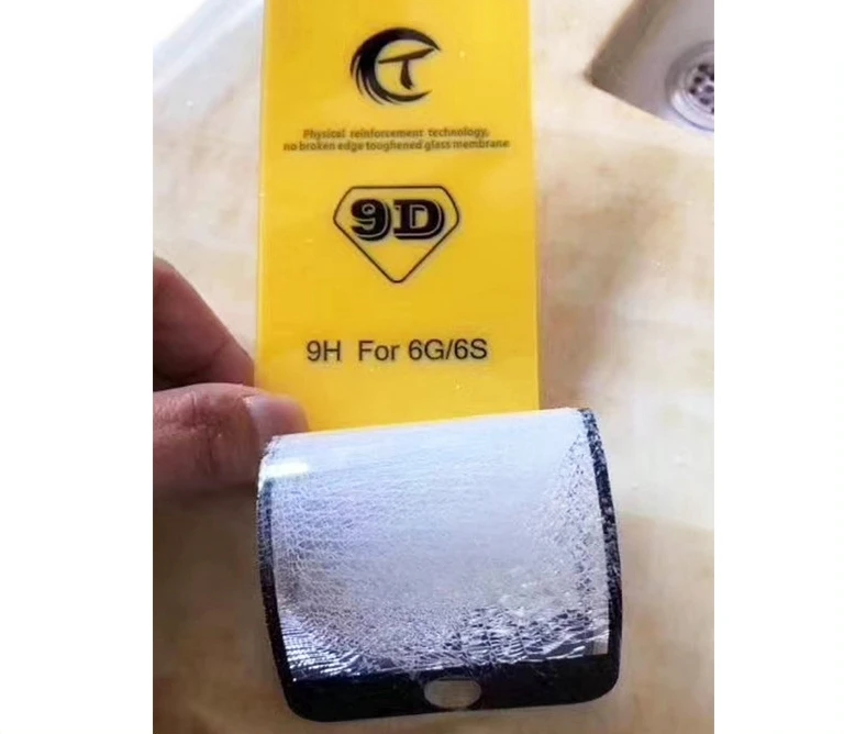 Закаленное стекло 9D для Apple iphone 6 8X7 PLUS XR XS Max пленка на весь экран 50 шт./лот |