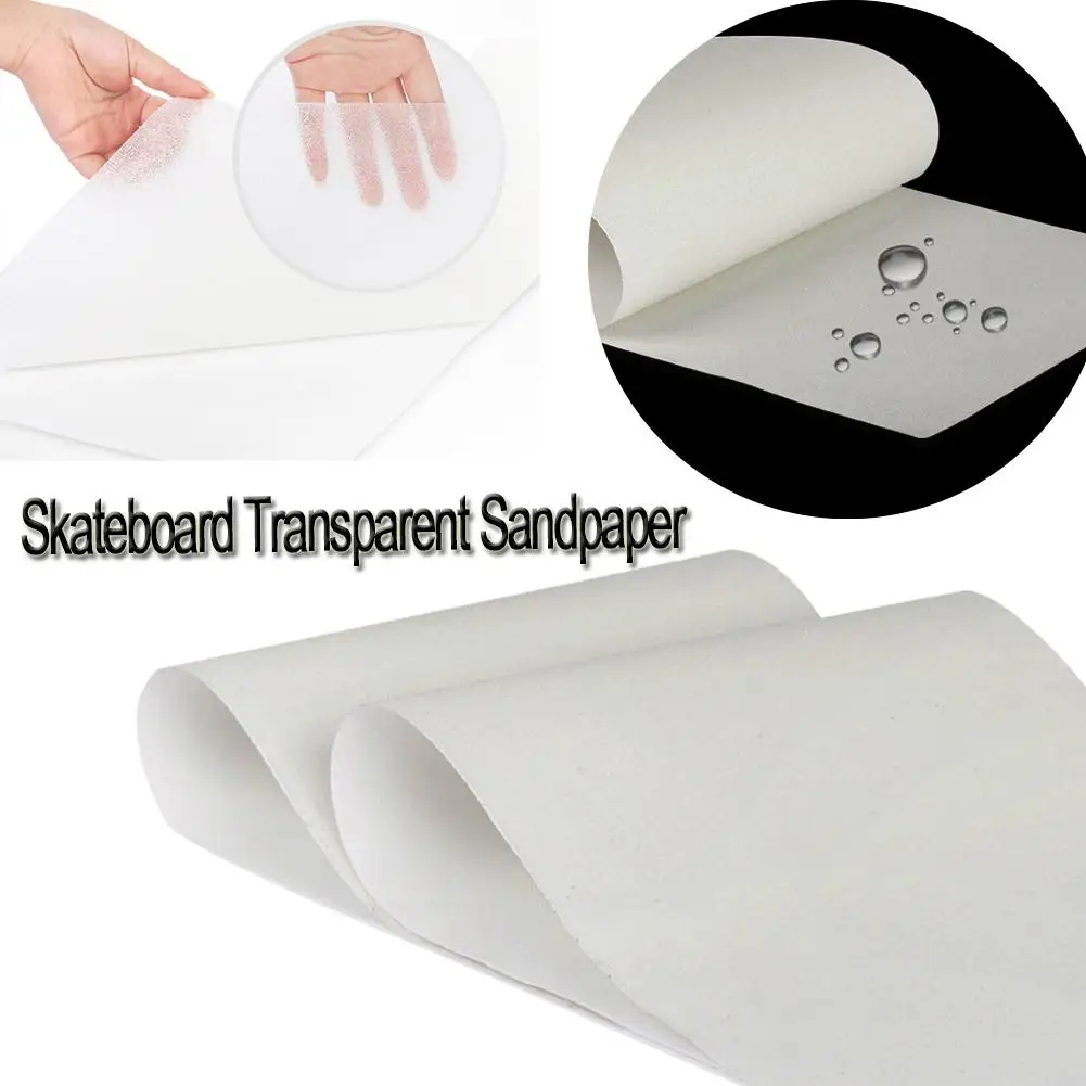 

Longboard Sandpaper 1Pc PVC High Quality Skateboard Sand Paper Perforated Deck Grip Tape Skate Scooter Sticker Sandpaper trendy