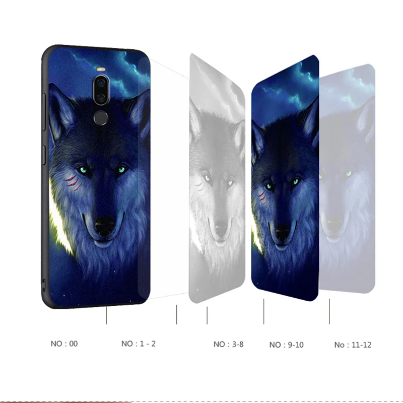 Чехол для Meizu X8 чехол силиконовый чехлы телефонов TPU мультфильм |