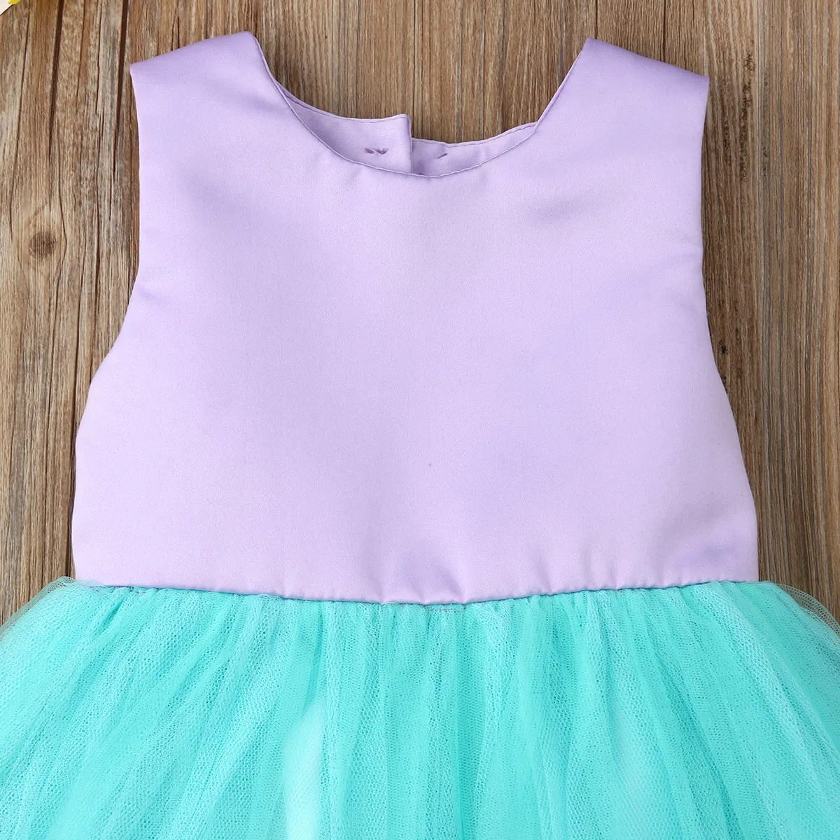 Flower Kids Baby Girls Bow Pageant Party Princess Formal Gown Tutu Sleeveless Birthday Dress Costume 6M-5Y | Детская одежда и