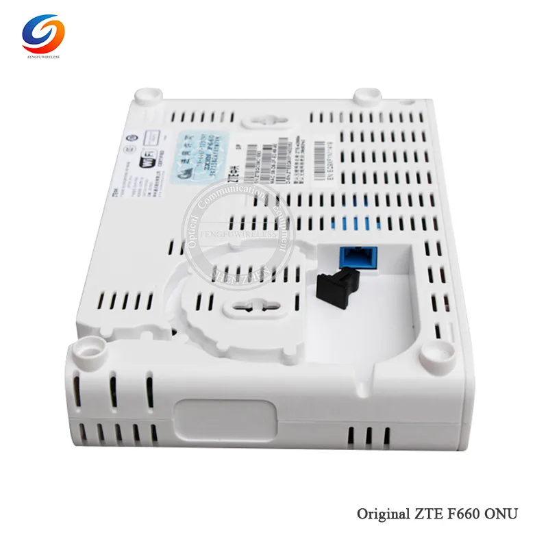 15 шт. оригинальный ZTE GPON ZXA10 F660 ONU/ONT с 1GE + 3FE 2POTS WIFI 1USB оптический сетевой терминал