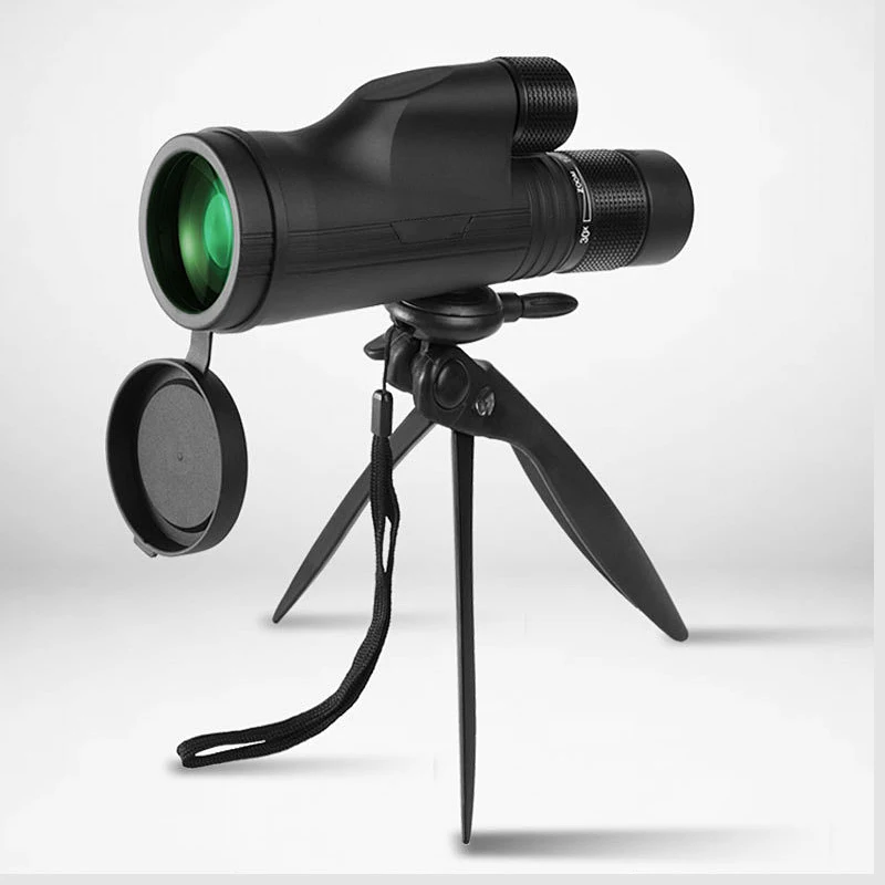 Free focusing BAK4 prism 50mm large caliber Bird watching 10-30X50 FMC coating Outdoor telescope HD high-power Zoom | Инструменты
