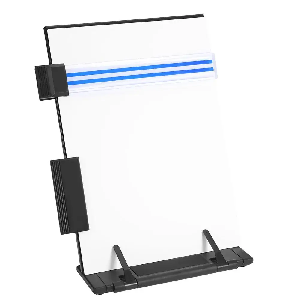 Гибкий и прочный держатель для страниц регулируемая Портативная подставка книг