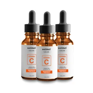 30 мл натуральная Сыворотка для лица, гиалуроновая кислота, против морщин, витамин С, уход за кожей, удаление акне, крем для лица