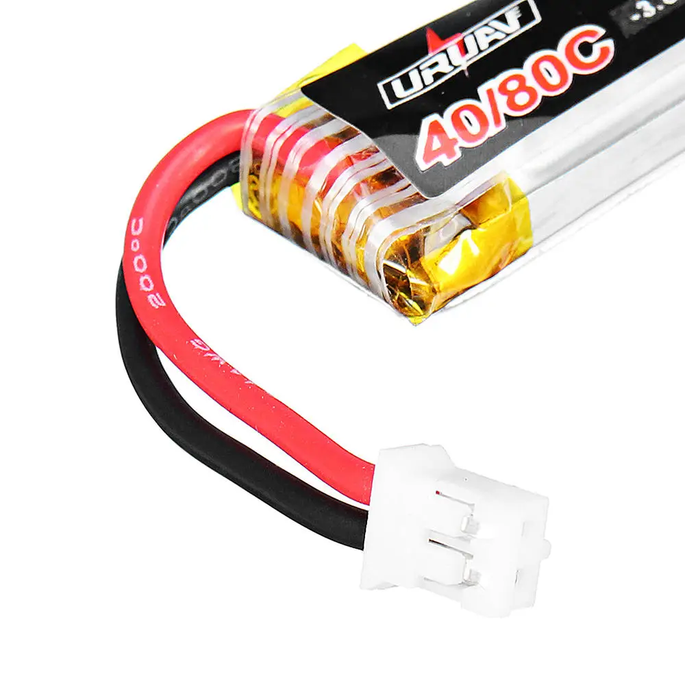 URUAV 3 8 V 250mAh 40C/80C 1S Lipo батарея W/PH2.0 разъем для Happymodel Mobula7 US65 UK65 QX65 Дрон FPV часть |