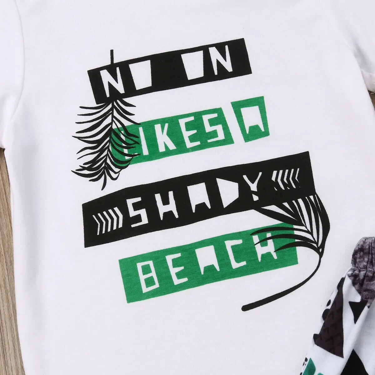 2019 Brand Summer Cool Toddler Kids Baby Boys Clothes Girls Leaf Outfits Sets Short T-Shirt Top +Pants 0-3Y | Детская одежда и