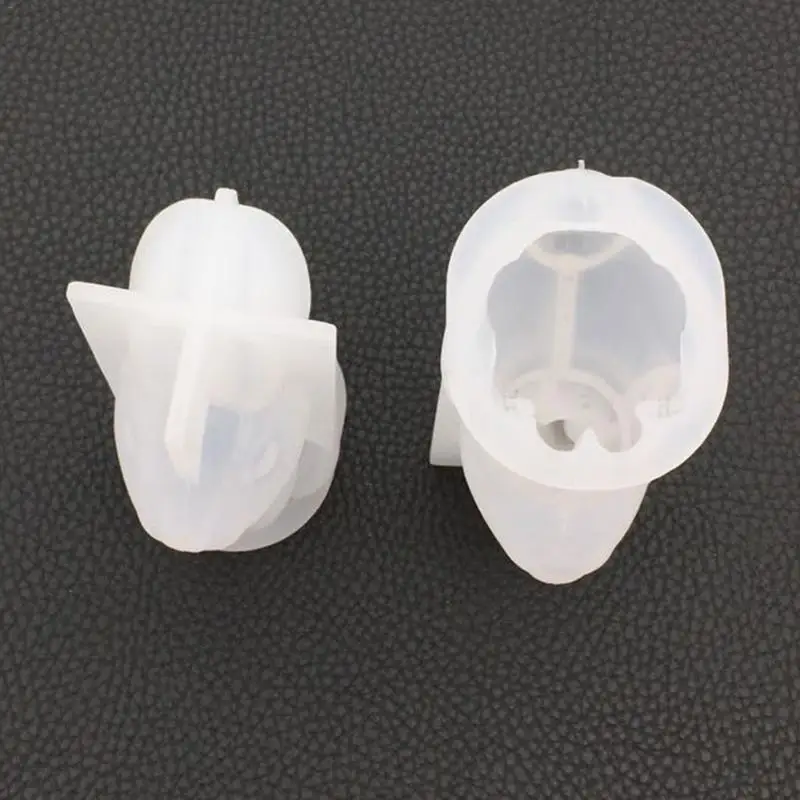 DIY Пасхальный кролик эпоксидная 3D строчка животное модель трехмерный пластырь