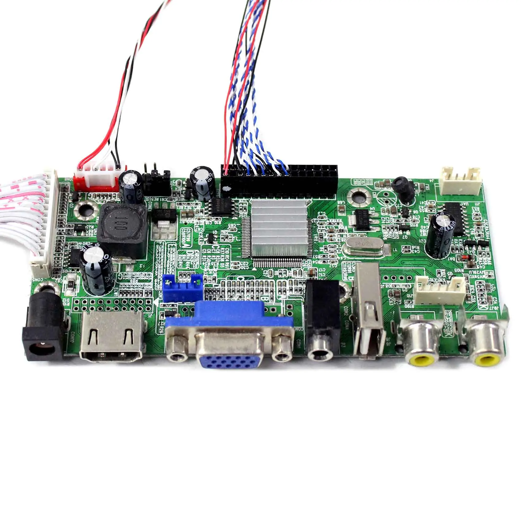 HD MI + VGA AV плата ЖК-контроллера с USB VS-V59AV-V1 работать 10 1 дюймов M101NWWB 1280X800 ЖК Экран |