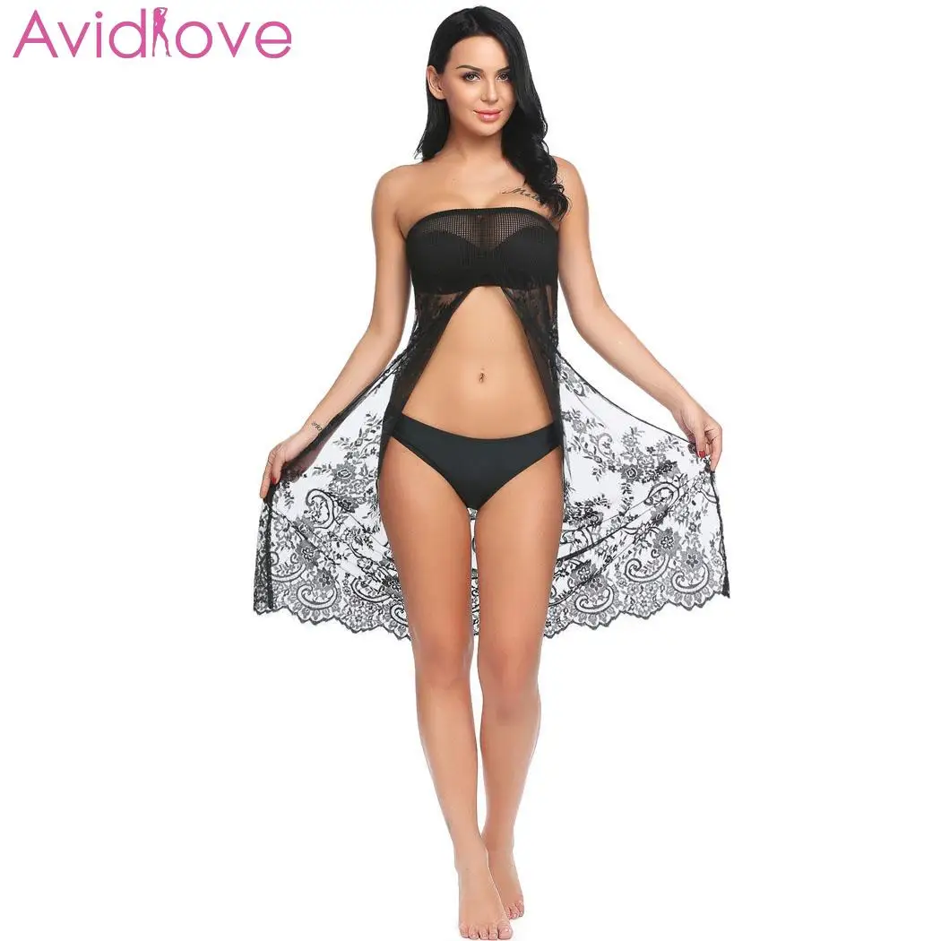 Avidlove Pron сексуальное нижнее белье эротическое женское платье Прозрачная