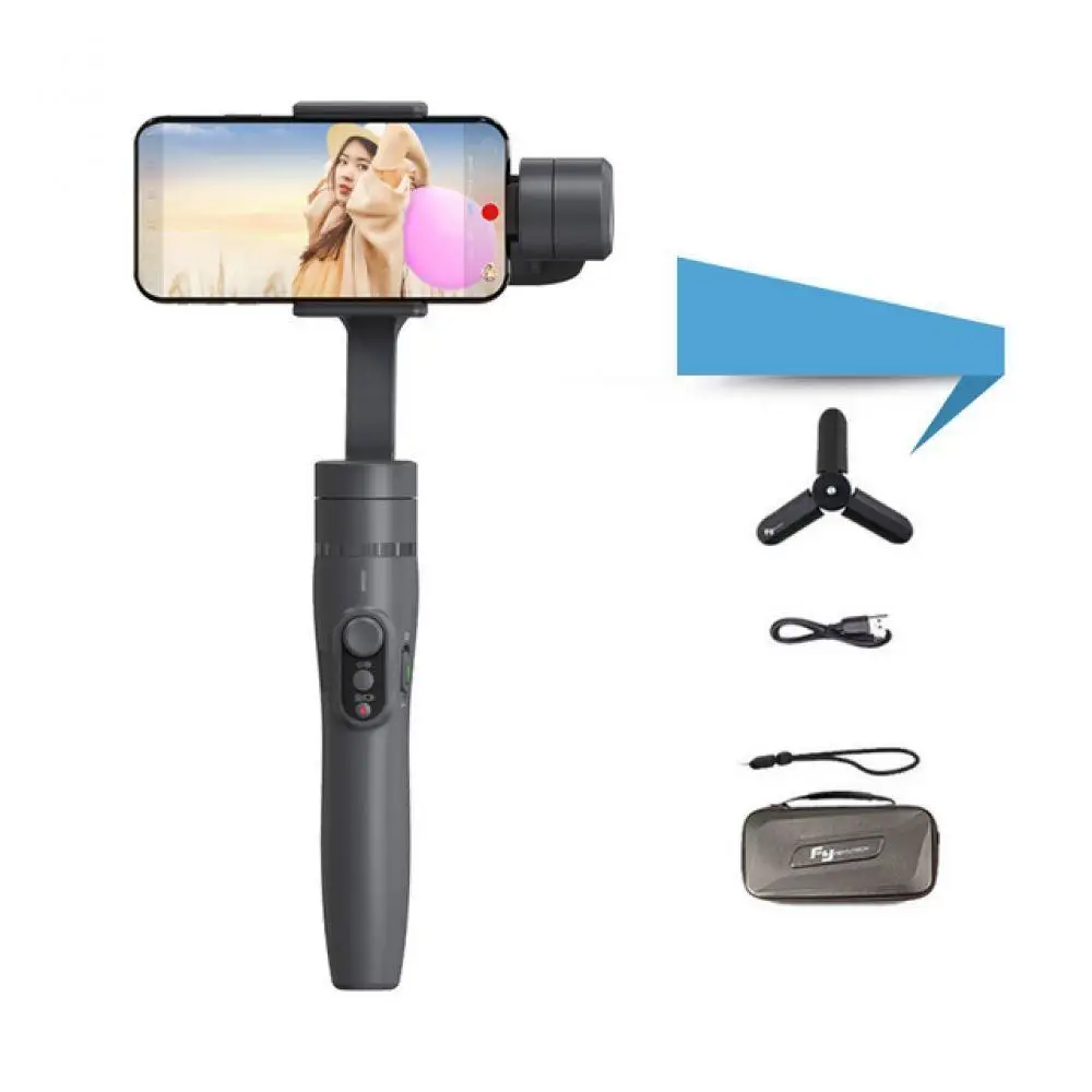 FeiyuTech Vimble 2 Feiyu 3-Axis Handheld Smartphone Gimbal Stabilizer with 183mm Pole Tripod for i X 8 7 MI Band | Электроника