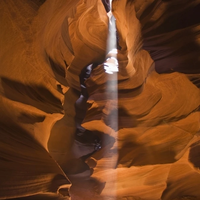 Antelope canyon a narrow carved out of the sandstone found on navajo nation reservationArizona united states | Дом и сад