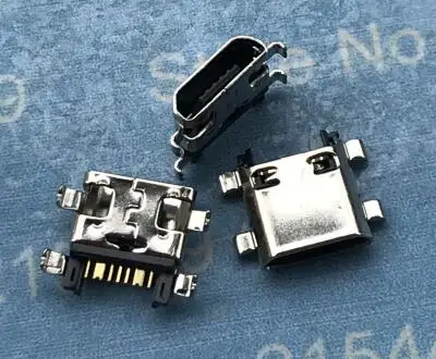50 шт-100 шт Для Samsung I8260 I8162 I8262d S6812 S7582 G350 G530 Micro USB зарядное устройство разъем для