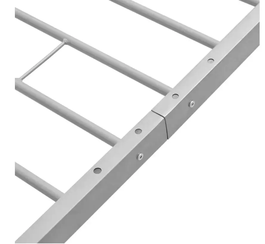 vidaXL Giantex Metal Steel Bed Frame with Stable Slats Headboard Footboard Bedroom Furniture |