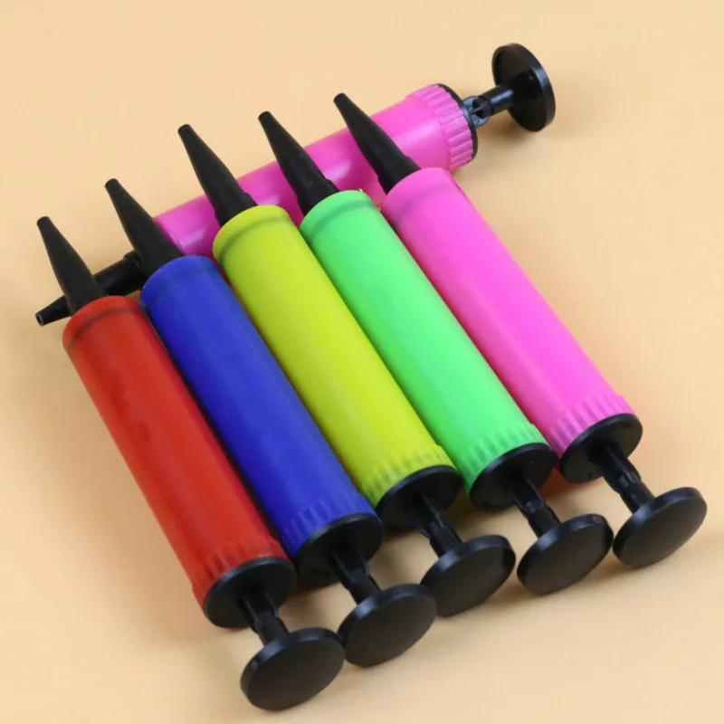 Mini Ballons Pump Manual Hand Push Air Balloon Accessories Party Supplies Portable Latex Foil Balloons Inflator Cheap | Дом и сад