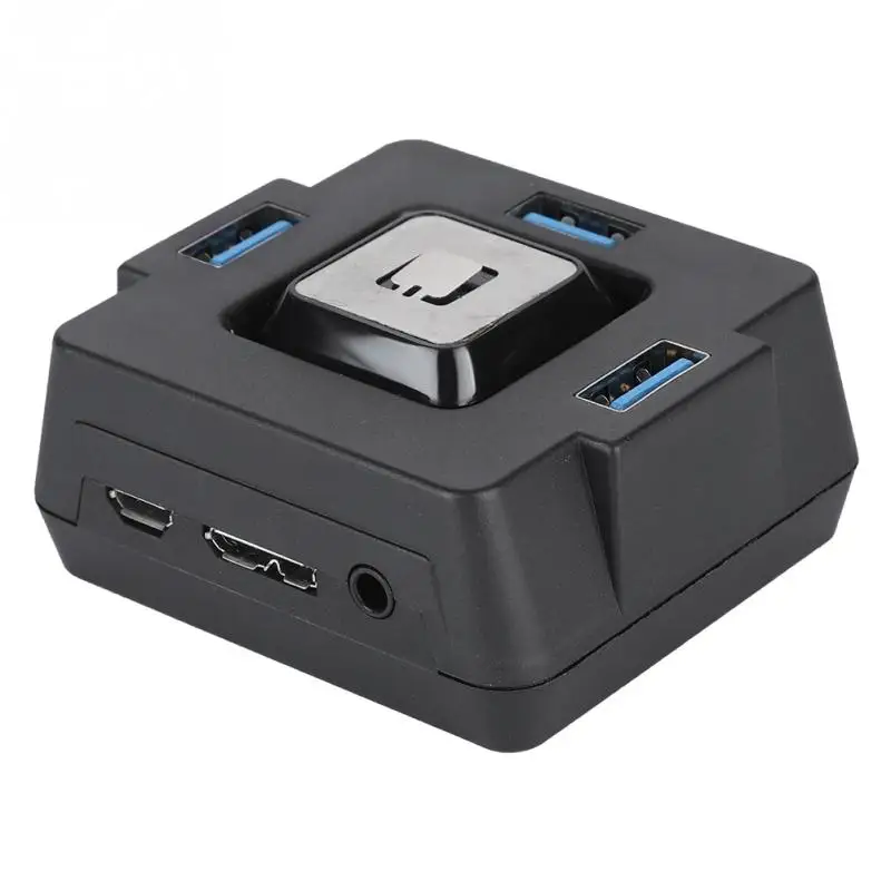 Подключи и играй USB3.0 Настольный ПК переключатель кнопка сброса питания аудио
