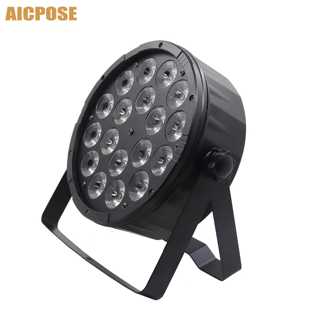 6 шт./лот 18x12 Вт RGBW 4 в 1 светодиодный Par свет 18*12 Вт с DMX512 Диско Свет профессиональное освещение сцены DJ оборудование свадебный бар