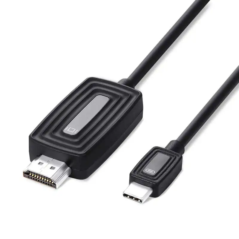 Usb C к Hdmi 4K @ 30 Гц с Hdcp совместимый Macbook Pro 2018/2017 Ipad Pro/Macbook Air 2018 Chromebook Pixel Samsung S9/S8 D |