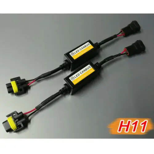 1x H1 H4 H7 H11 3157Car светодиодный декодер Canbus безотказный резистор Canceller 12 в