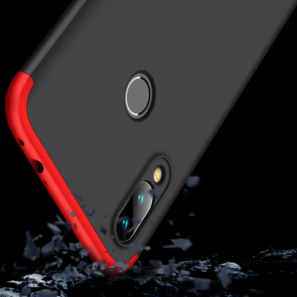 Противоударный чехол для телефона с поворотом на 360 градусов Xiaomi Redmi Note 7 защитный