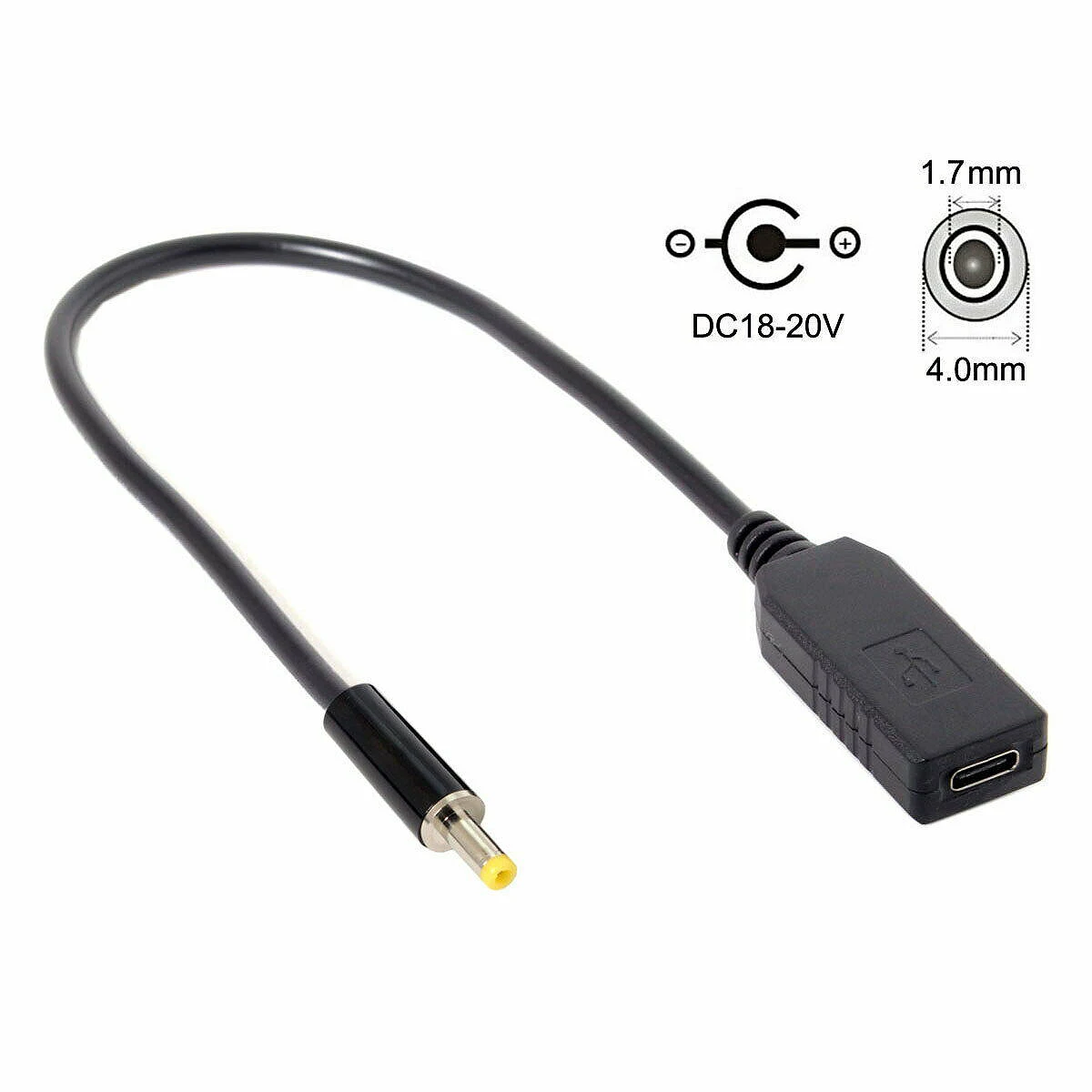 IG Usb 3 1 Type C Dc 20V 4 0 7 мм разъем питания Pd эмулятор триггер зарядный кабель|Кабели