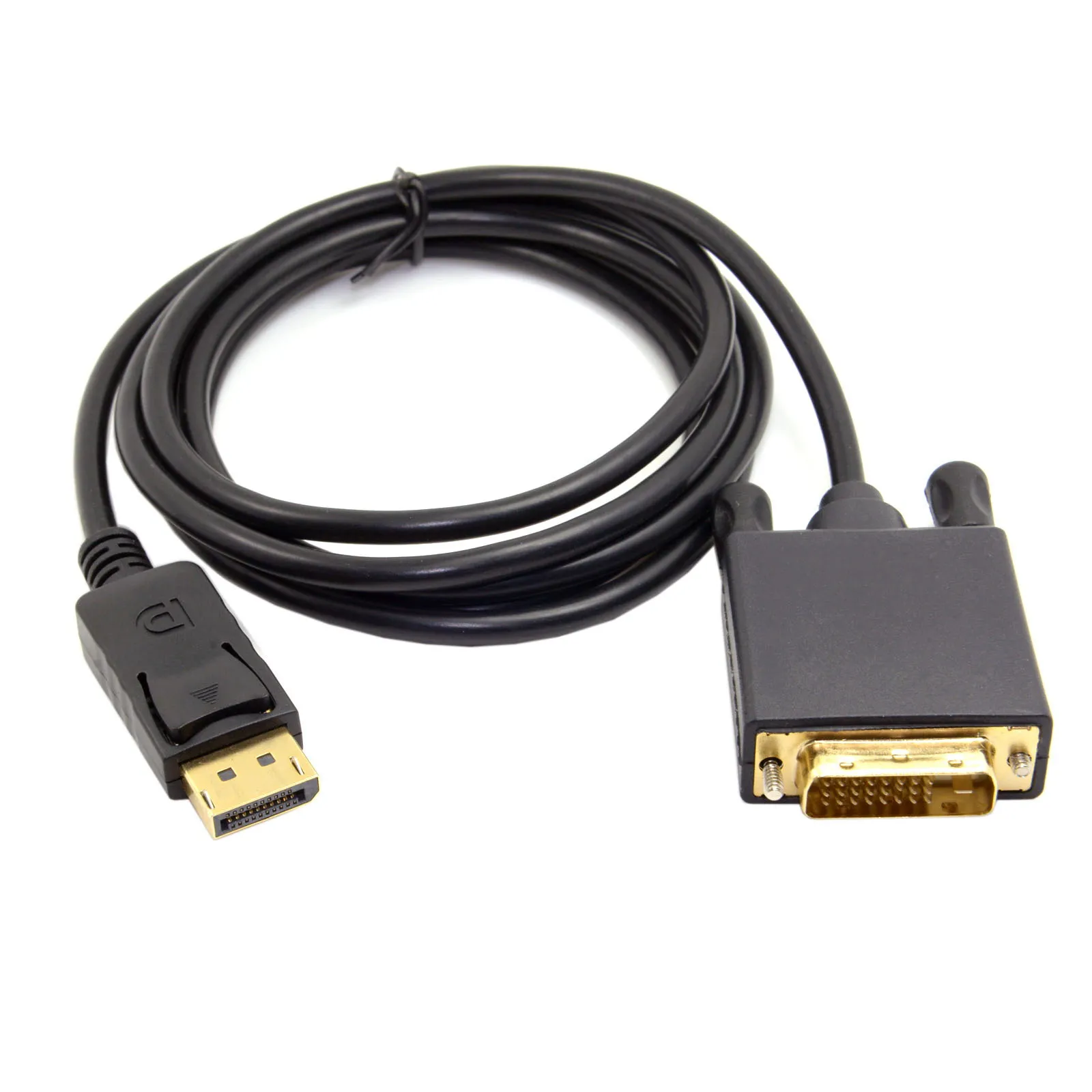 Jimier DP порт дисплея для DVI одноканальный цифровой преобразователь кабель 6 футов