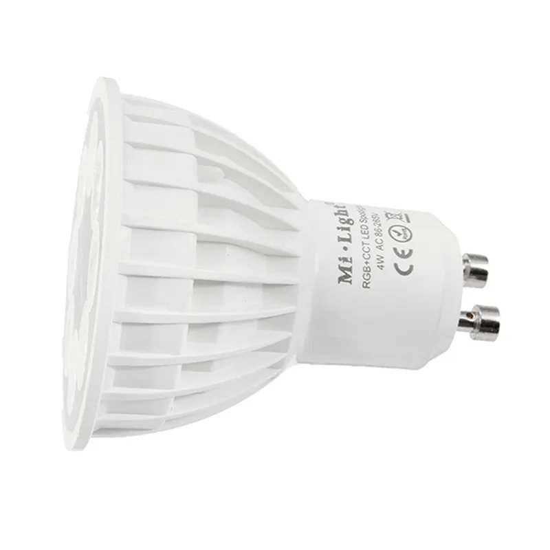 CLAITE AC86 265V GU10 с регулируемой яркостью 4 Вт Mi Light 2 4G беспроводной Wifi контроллер