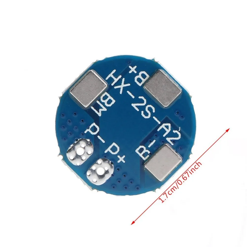 2S 5A Защитная плата bms pcm для зарядного устройства литий ионного аккумулятора 7 4 В 8