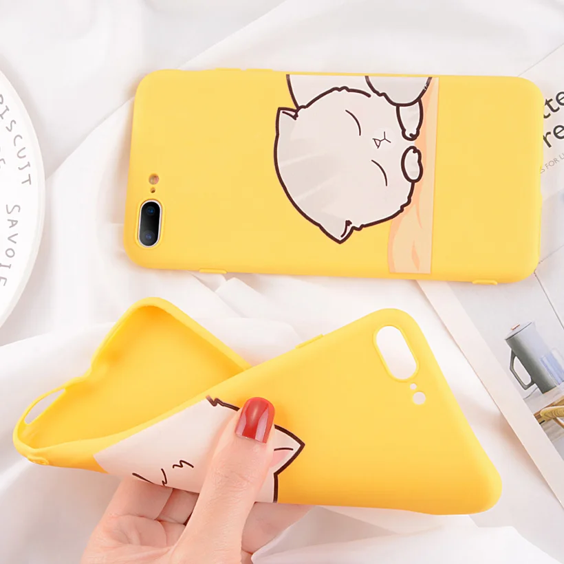 USLION Забавный мультфильм Жираф телефонные чехлы для iPhone XS MAX X 8 7 6 6S Plus 5 5S SE