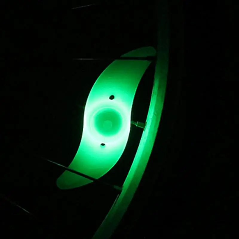 Warna-warni Mewah Berkedip LED Sepeda Bersepeda Roda Kawat Tirus Cerah Berbicara Lampu Lampu untuk Malam Hari Keamanan Saat bersepeda 1127