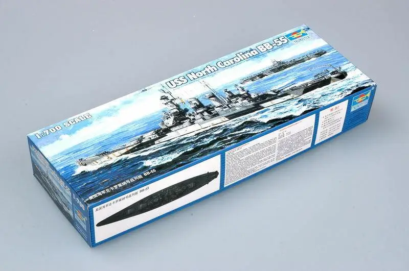 Trumpeter 1/700 05734 USS North Carolina BB-55 | Игрушки и хобби