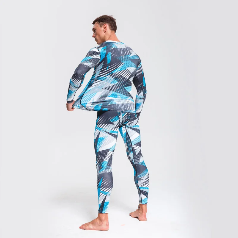 Камуфляжный спортивный костюм для велоспорта базовый слой мужское спортивное