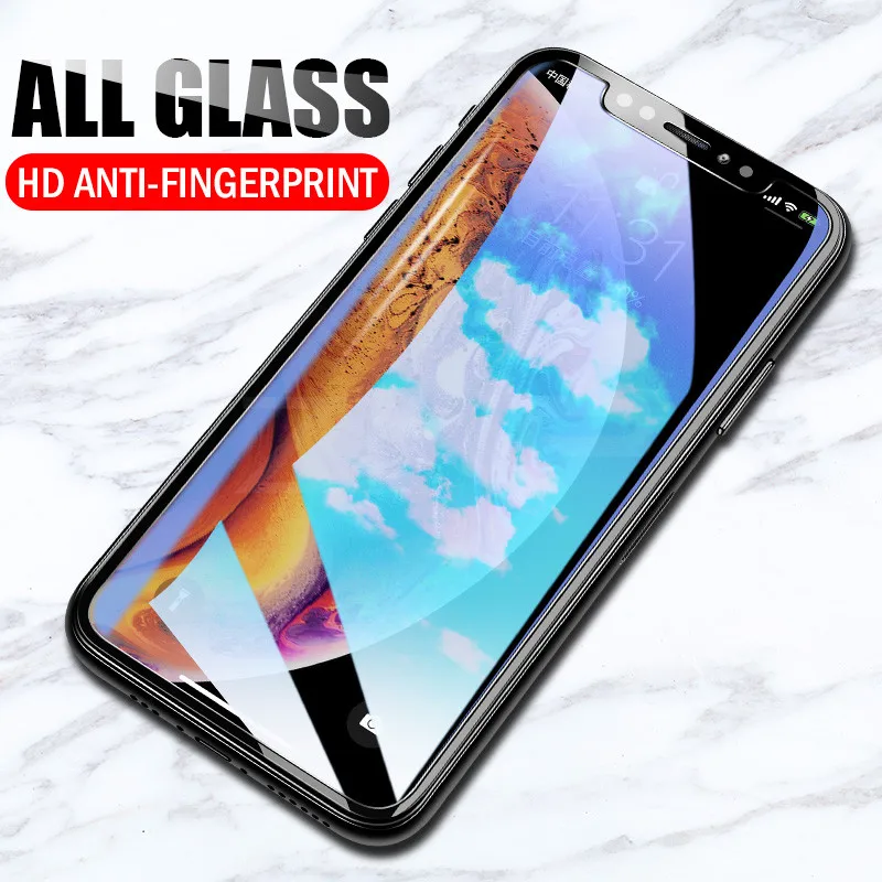 Закаленное стекло 9H для iPhone XS Max XR X 5c 5s 5se 4 4s жесткая защита экрана защитная пленка