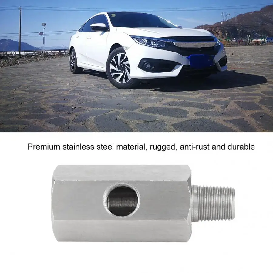 1/8&quot BSPT Oil Pressure Sensor Tee Gasket to NPT Adapter Turbo Supply Feed Line Gauge Automotive professional spare parts | Автомобили