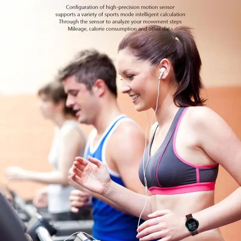 Q9 спортивные Смарт часы Android для женщин и мужчин водонепроницаемые с