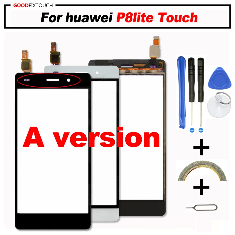 Фото Для Huawei p8lite сенсорный экран дигитайзер Замена для p8 lite Touch + Инструменты|Экраны