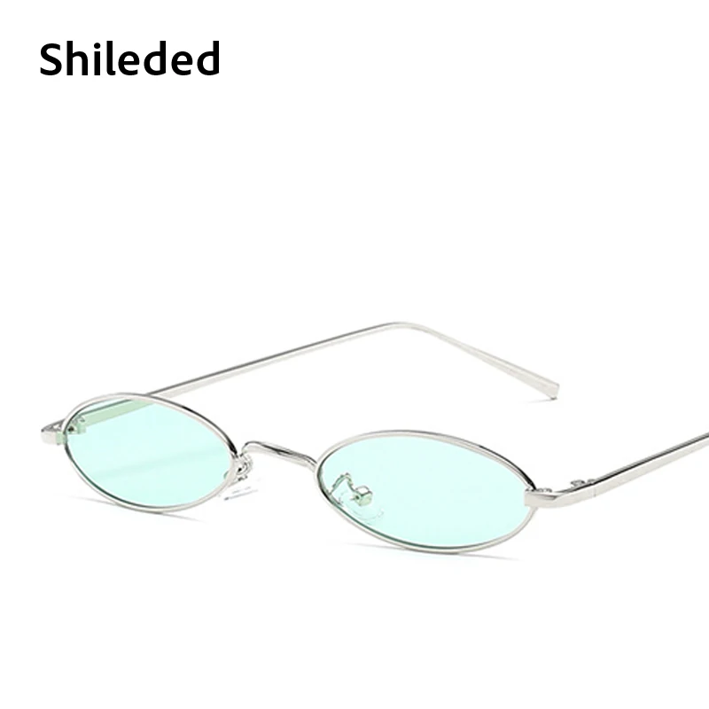 Women Ocean Color Lens Sungalsses Shileded Small Oval Ladies UV400 Brand Design For Party Trip Depp Lemtosh Style | Аксессуары для